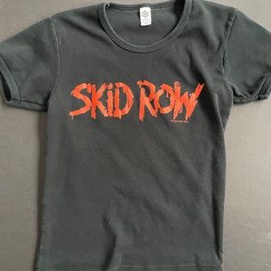 Women’s vintage Skid Row T shirt